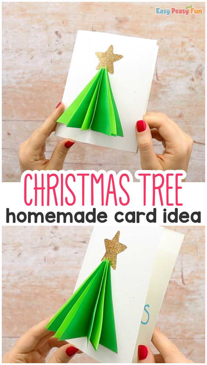 3D Christmas Tree Card – Easy Peasy And Fun Throughout 3D Christmas Tree Card Template