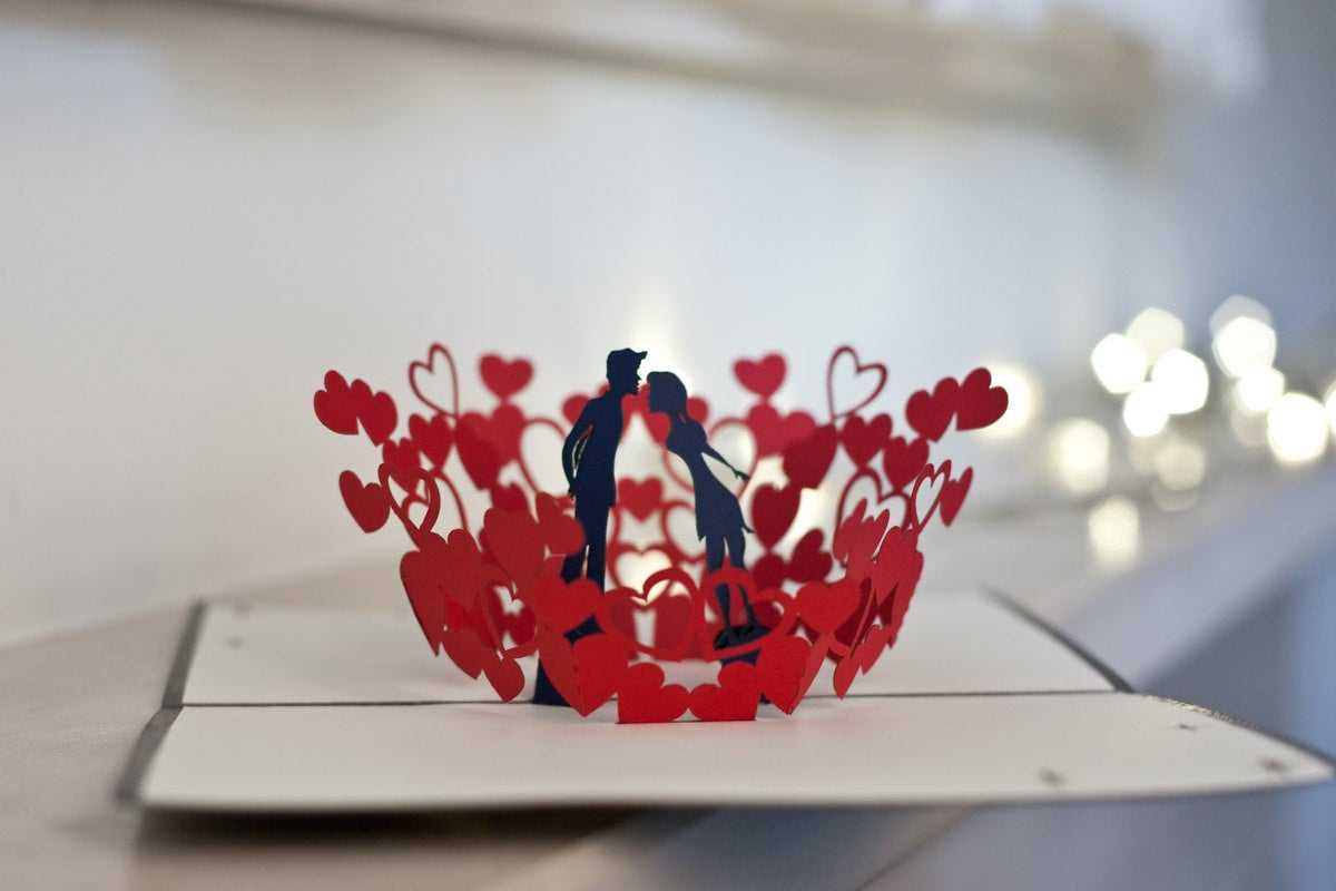 3D Heart Pop Up Card Template Pdf ] – Items Similar To Within 3D Heart Pop Up Card Template Pdf