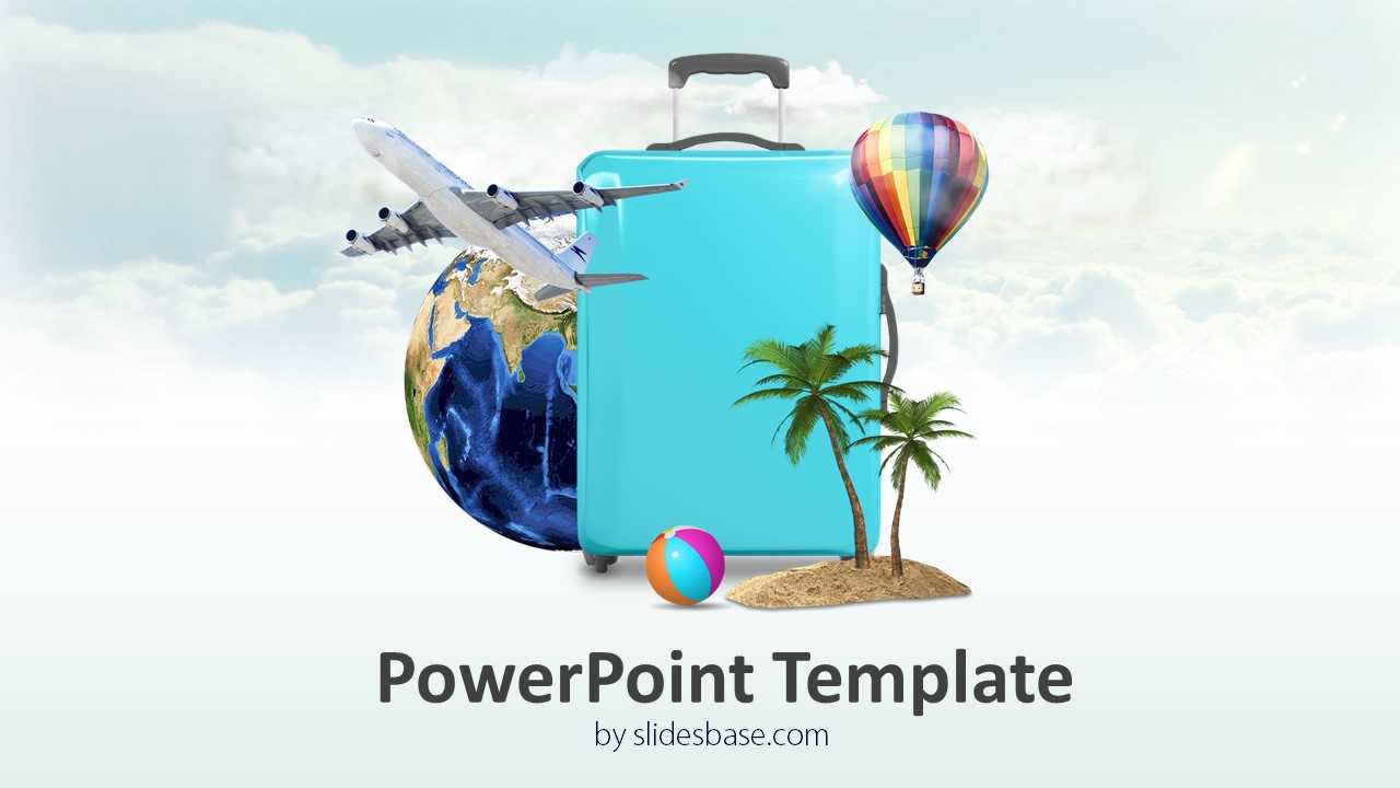 3D Travel Powerpoint Template Throughout Tourism Powerpoint Template