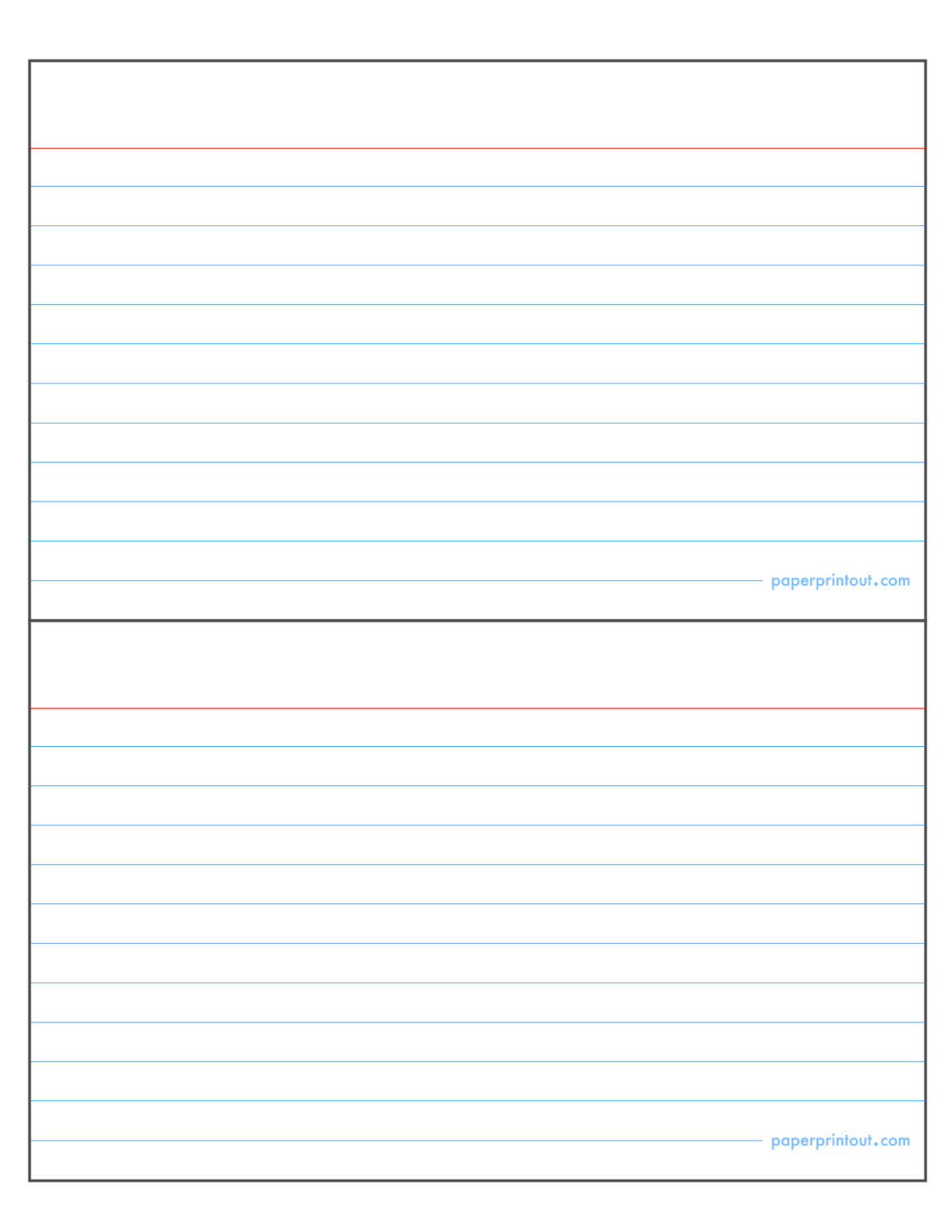 3X5 Note Card Template For Word