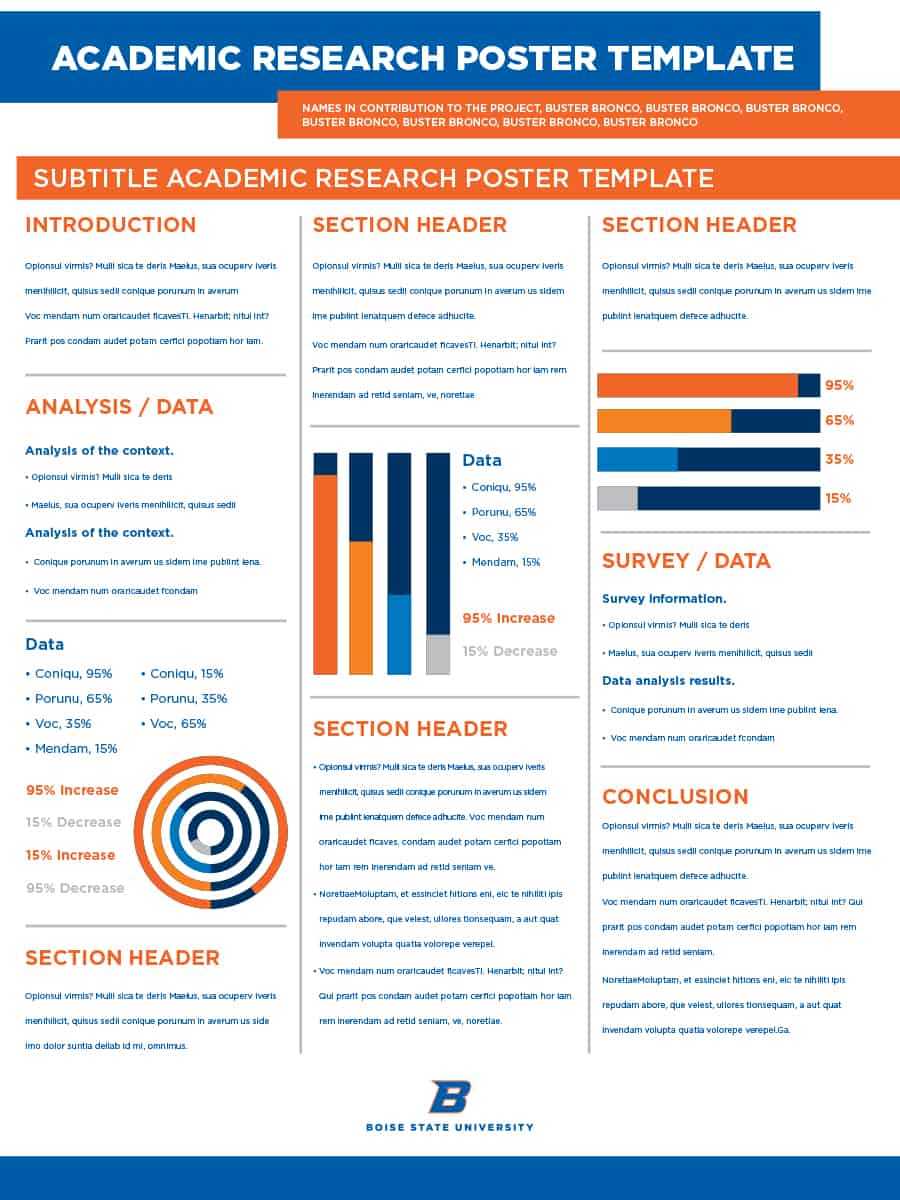 40 Eye Catching Research Poster Templates (+Scientific Intended For