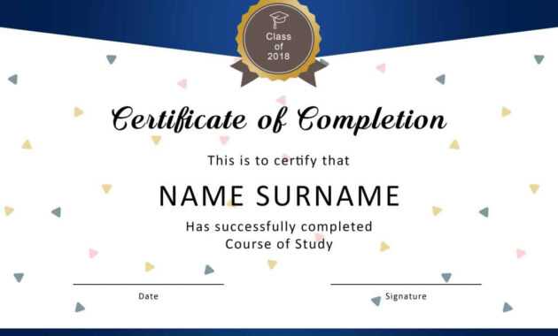 40 Fantastic Certificate Of Completion Templates [Word in Classroom Certificates Templates