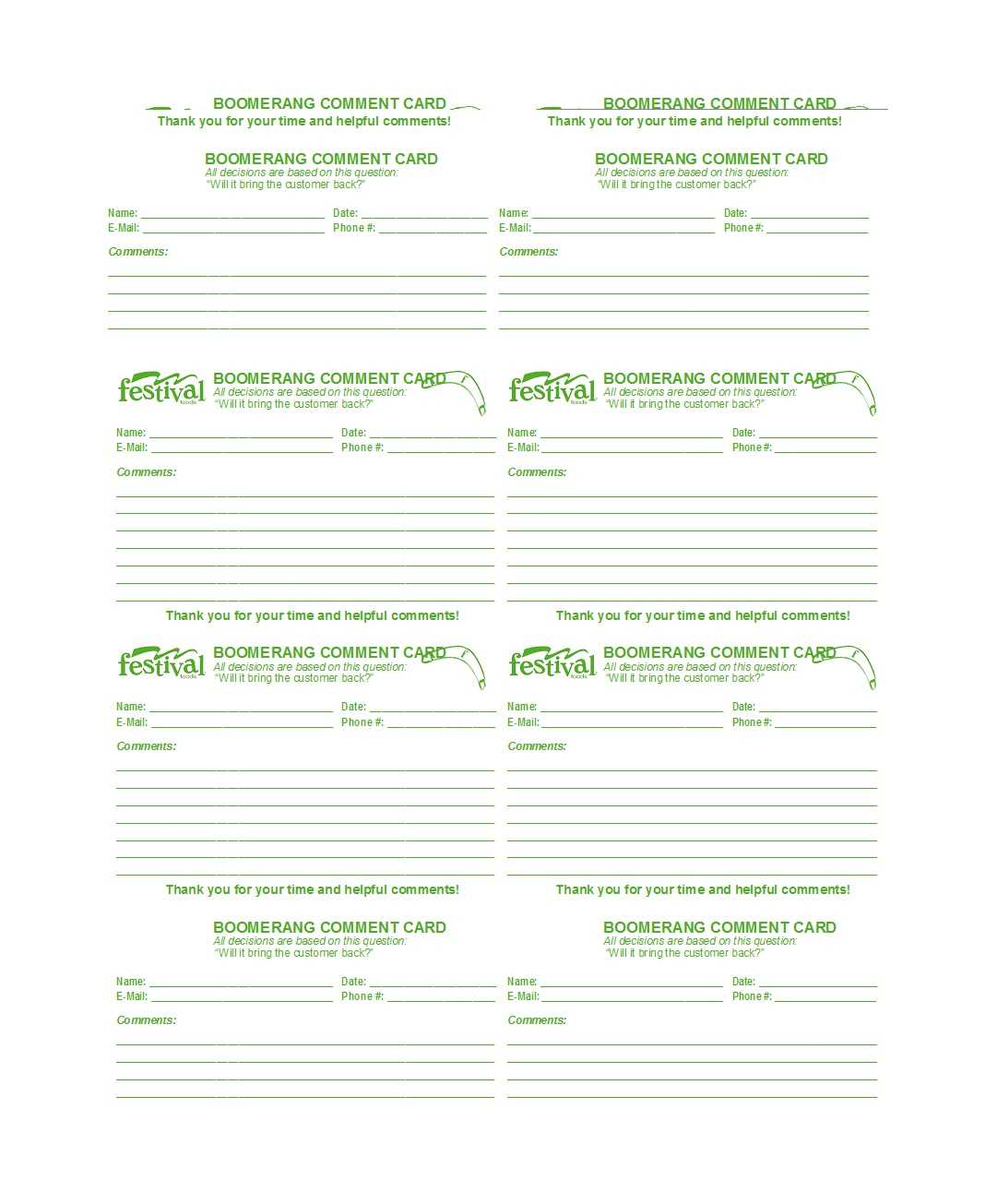 50-printable-comment-card-feedback-form-templates-inside-restaurant