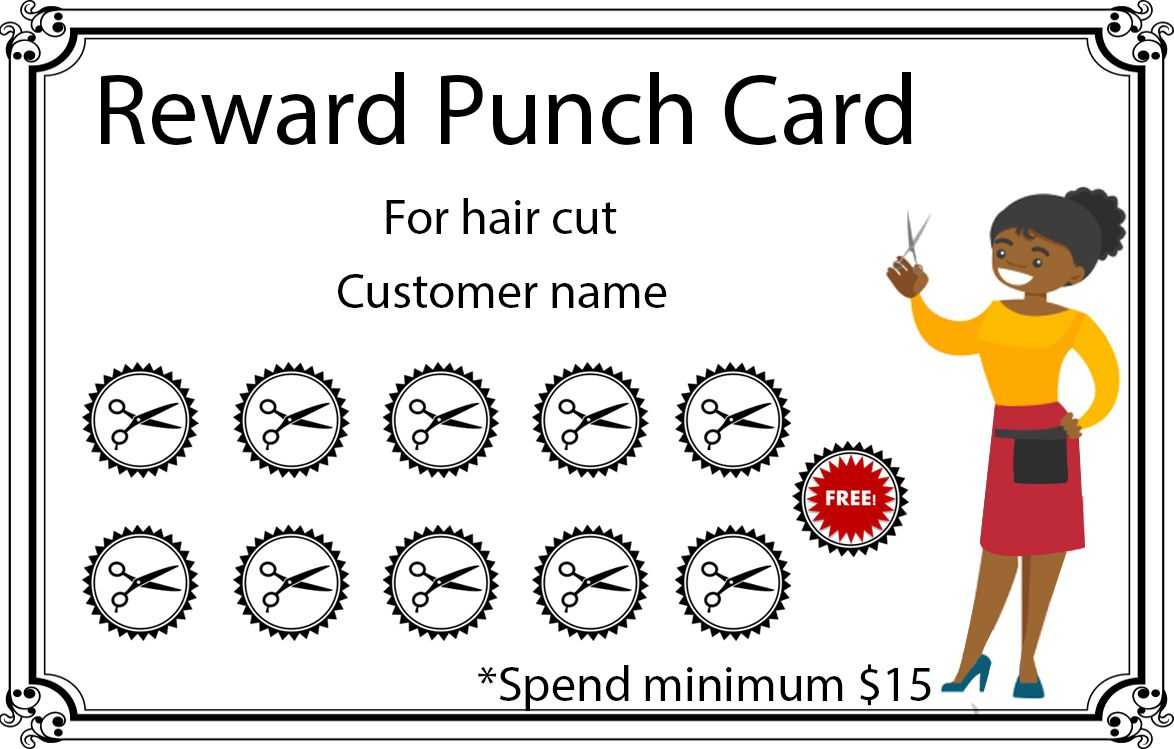 50+ Punch Card Templates – For Every Business (Boost Inside Reward Punch Card Template