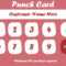 50+ Punch Card Templates – For Every Business (Boost Regarding Free Printable Punch Card Template