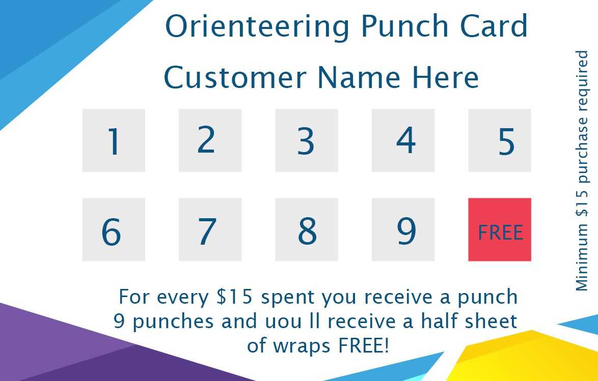 50+ Punch Card Templates – For Every Business (Boost Throughout Business Punch Card Template Free