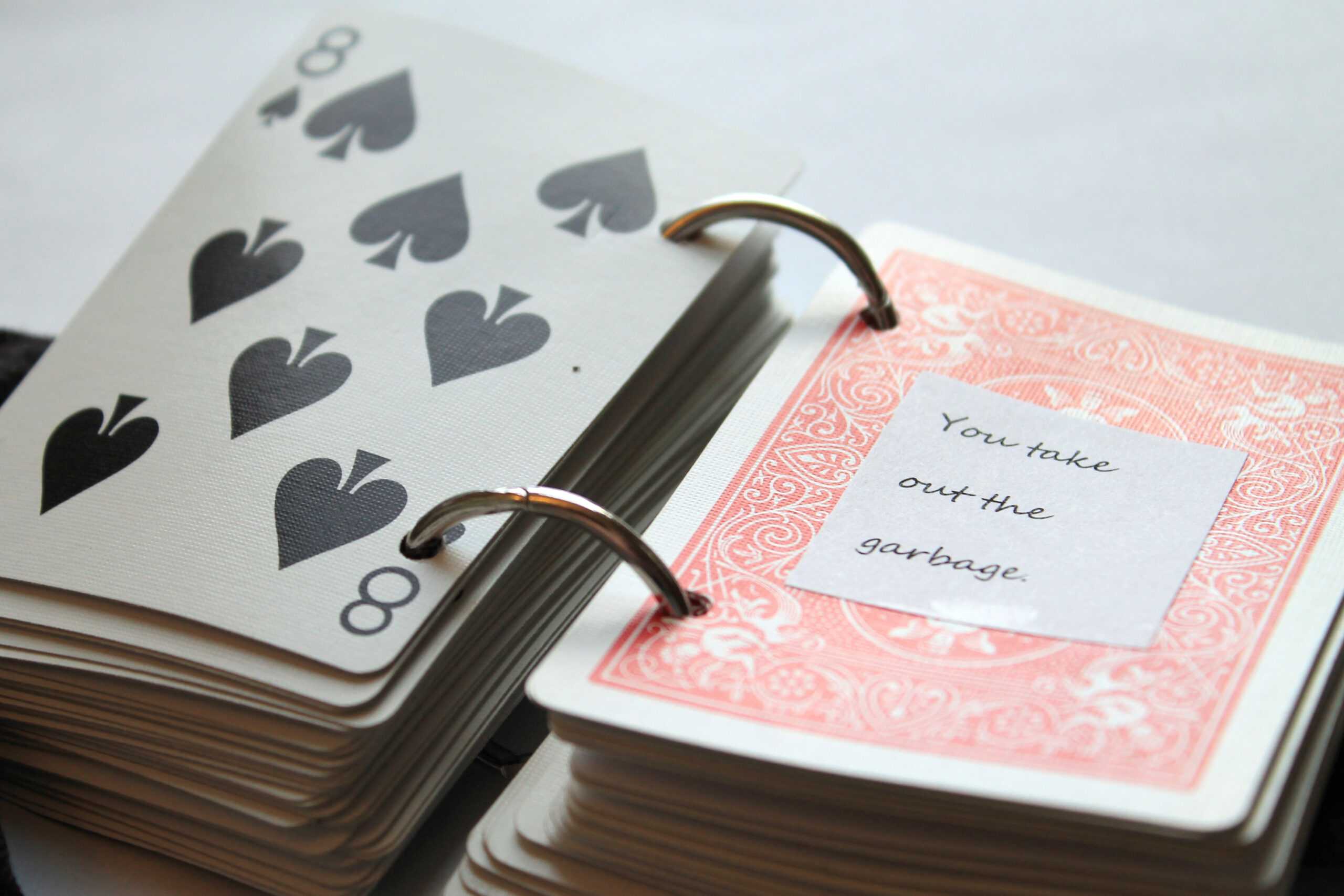 52 Reasons I Love You – Playing Card Book Tutorial Inside 52 Things I Love About You Deck Of Cards Template