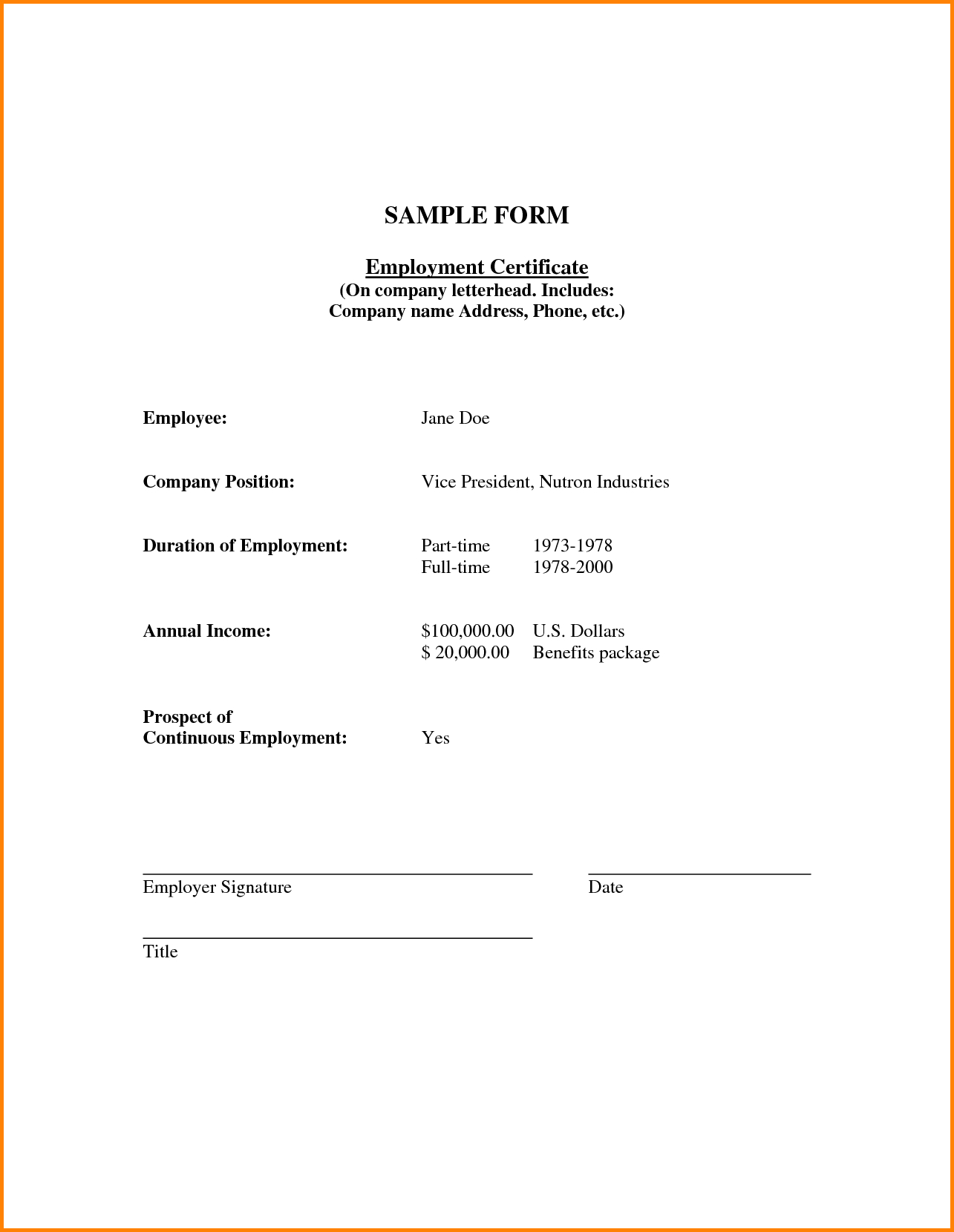 8+ Certificate Of Employment Template | Memo Templates In Template Of Certificate Of Employment