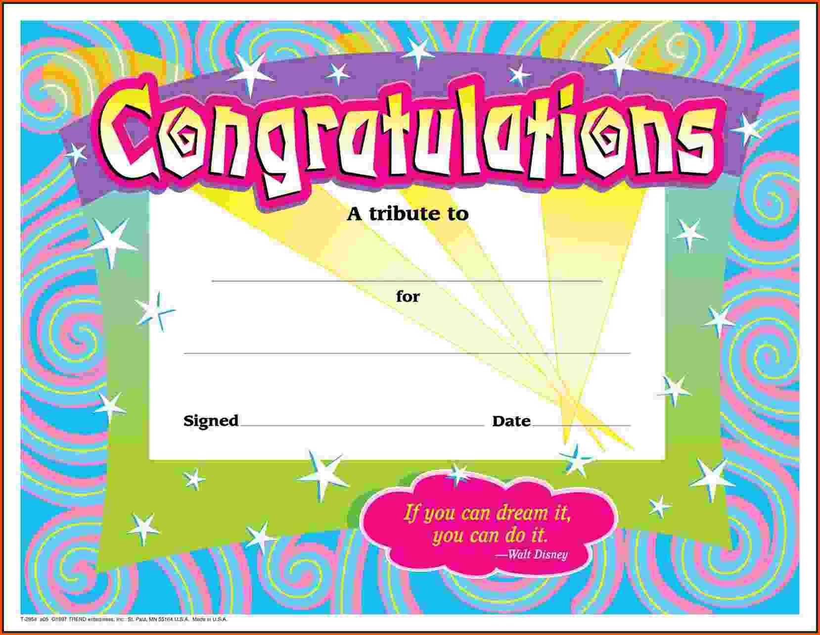 8+ Congratulations Template | Survey Template Words For Congratulations Certificate Word Template