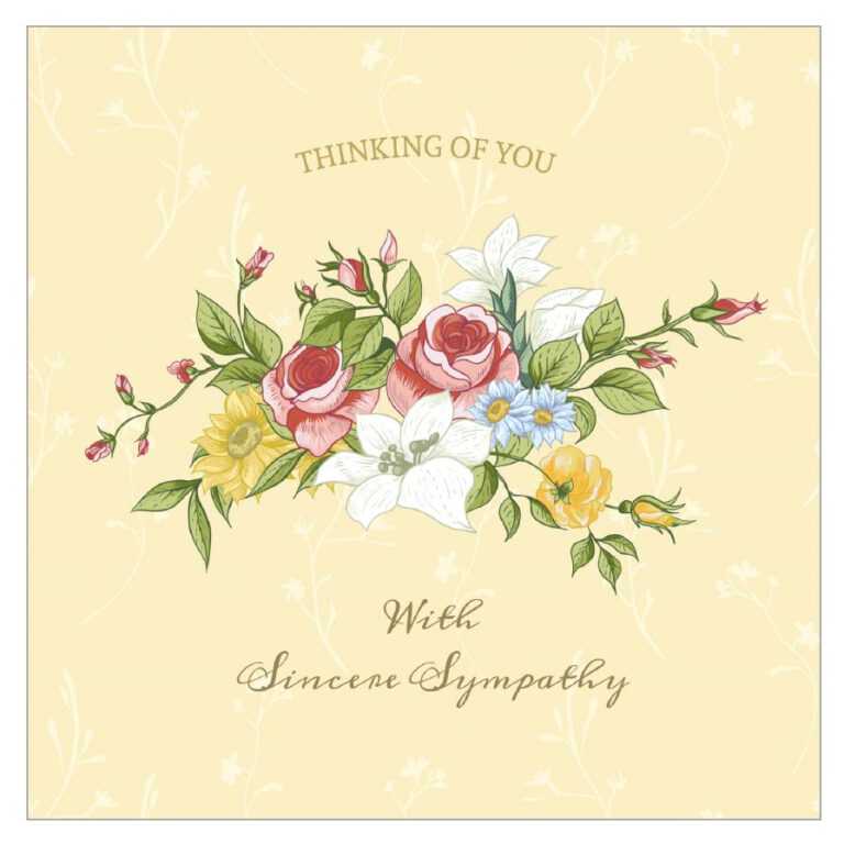8 Free Printable Condolence And Sympathy Cards In Sorry For Your Loss 
