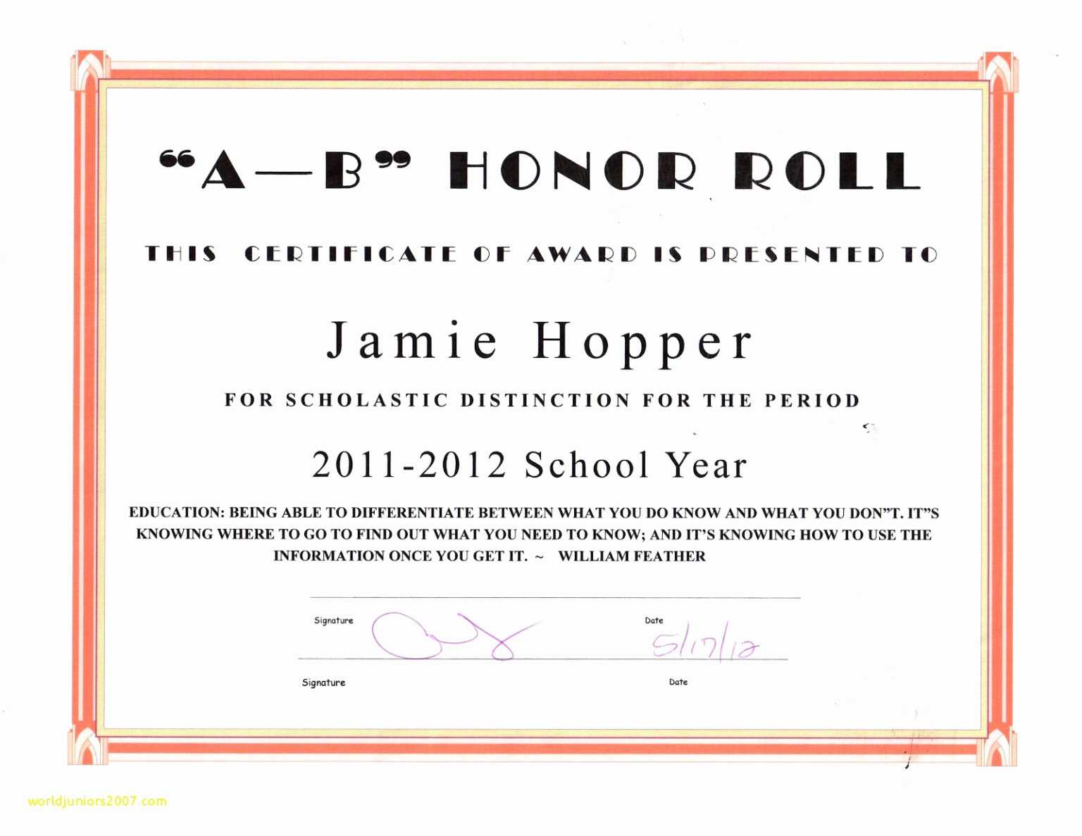 A b Honor Roll Clipart With Regard To Honor Roll Certificate Template a-b-honor-roll-clipart-with-regard-to-honor-roll-certificate-template