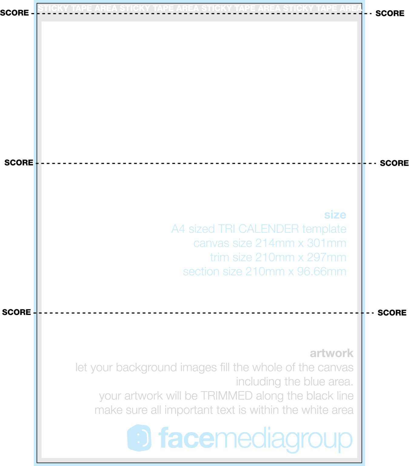 A4 Tri Fold Desk Calendar Template Photo Page Throughout Tri Fold