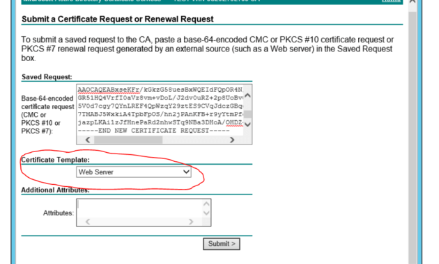Ad Certificate Services - The Combobox To Select Template Is with regard to Active Directory Certificate Templates