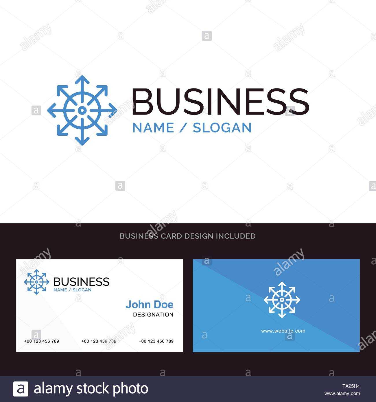 Ads, Advertising, Media, News, Platform Blue Business Logo Regarding Advertising Card Template