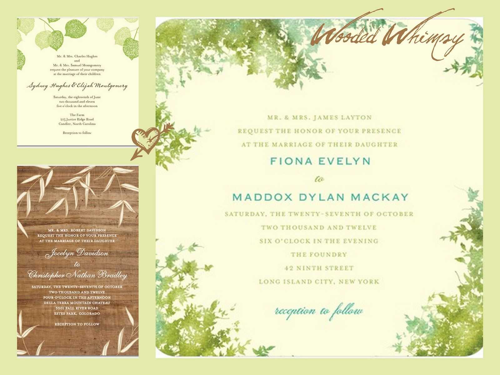 Anniversary Invitation : Wedding Invitations Cards Wording With Sample Wedding Invitation Cards Templates
