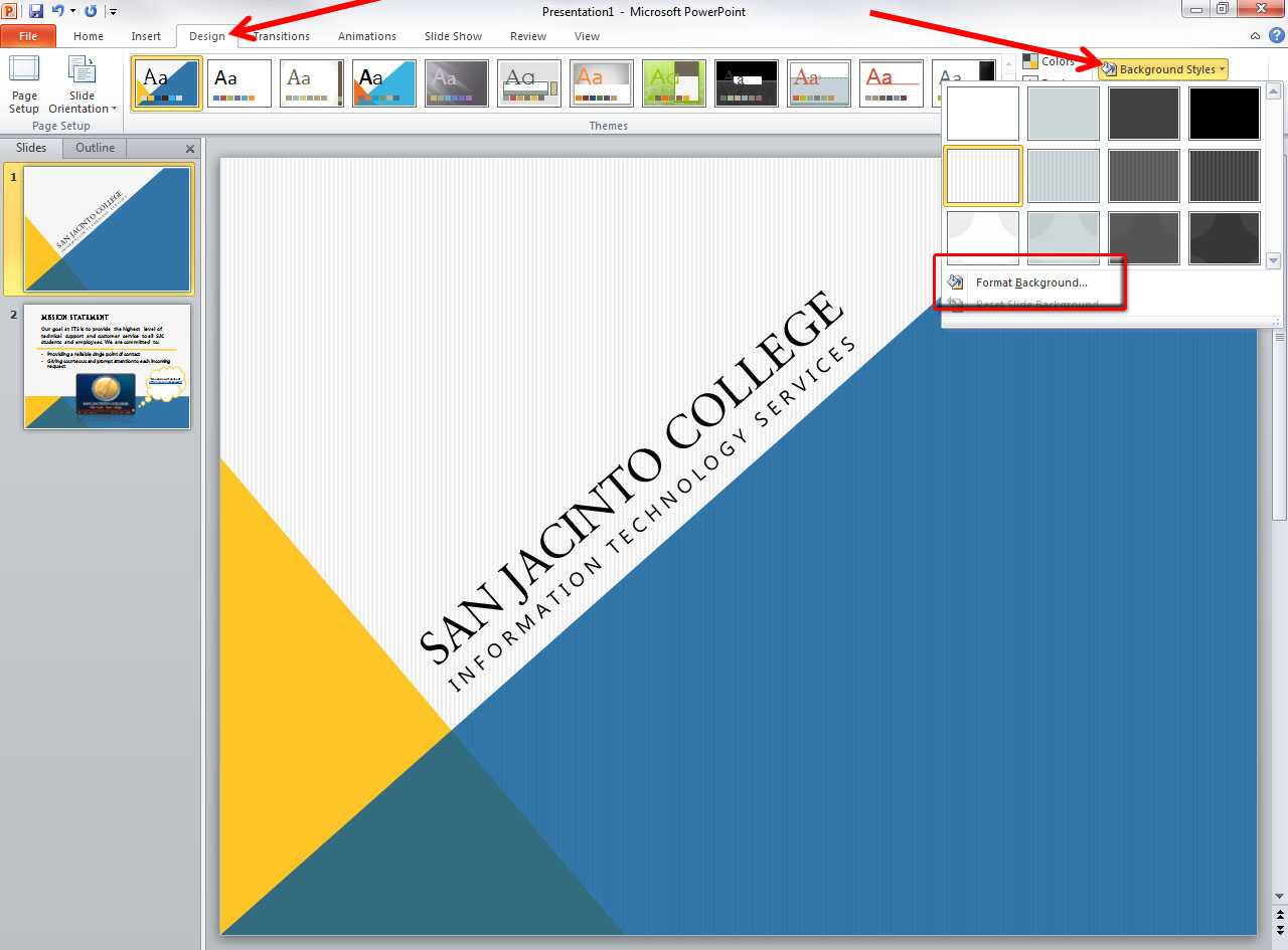 Applying And Modifying Themes In Powerpoint 2010 Regarding How To Edit Powerpoint Template