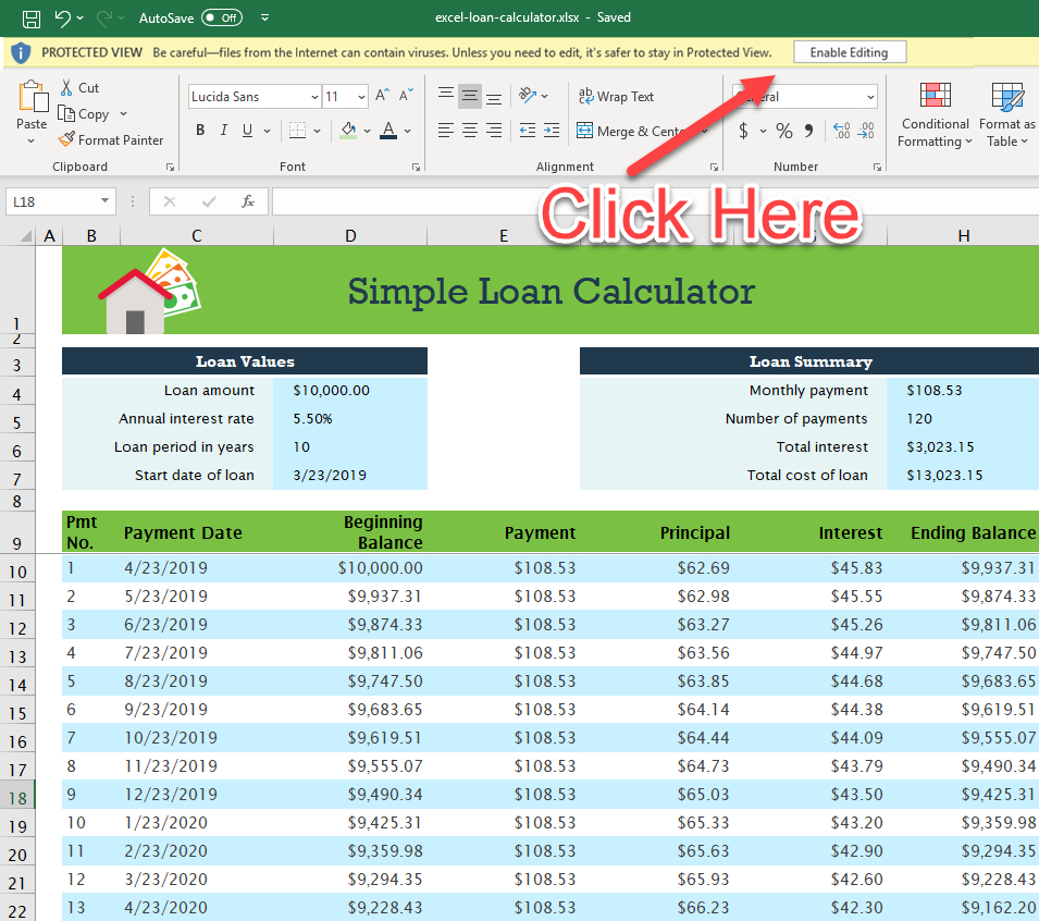 Auto Loan Early Payoff Calculator Excel – Colona.rsd7 Pertaining To Credit Card Interest Calculator Excel Template