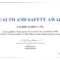 Awards And Recognition | United Safety Usa With Regard To Safety Recognition Certificate Template