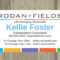 Awesome Rodan And Fields Business Cards Vistaprint With Rodan And Fields Business Card Template