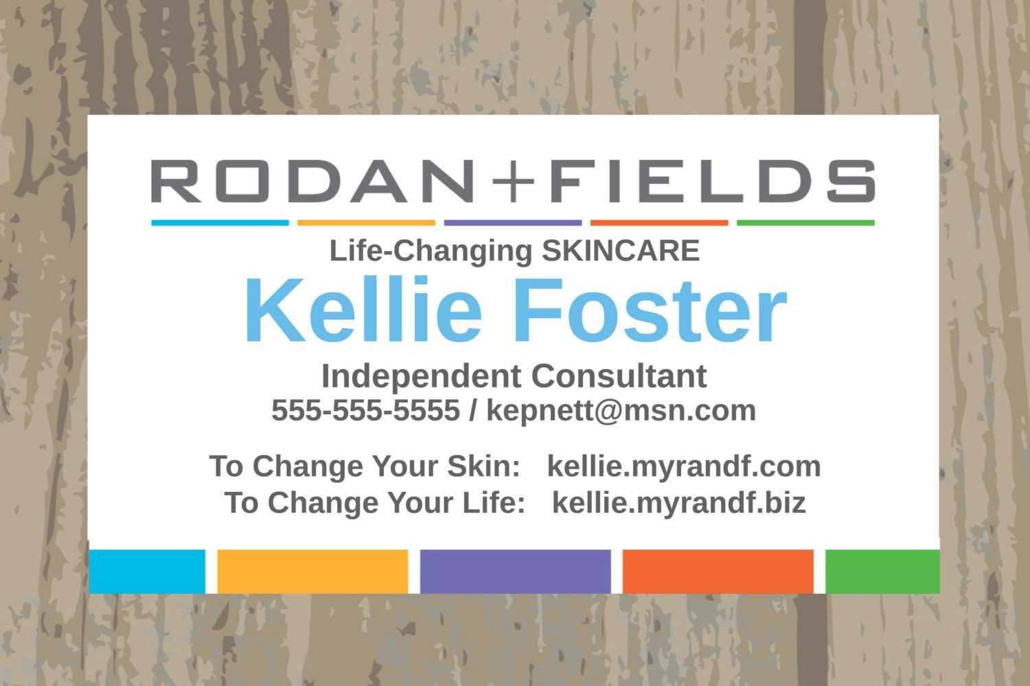 Awesome Rodan And Fields Business Cards Vistaprint With Rodan And Fields Business Card Template