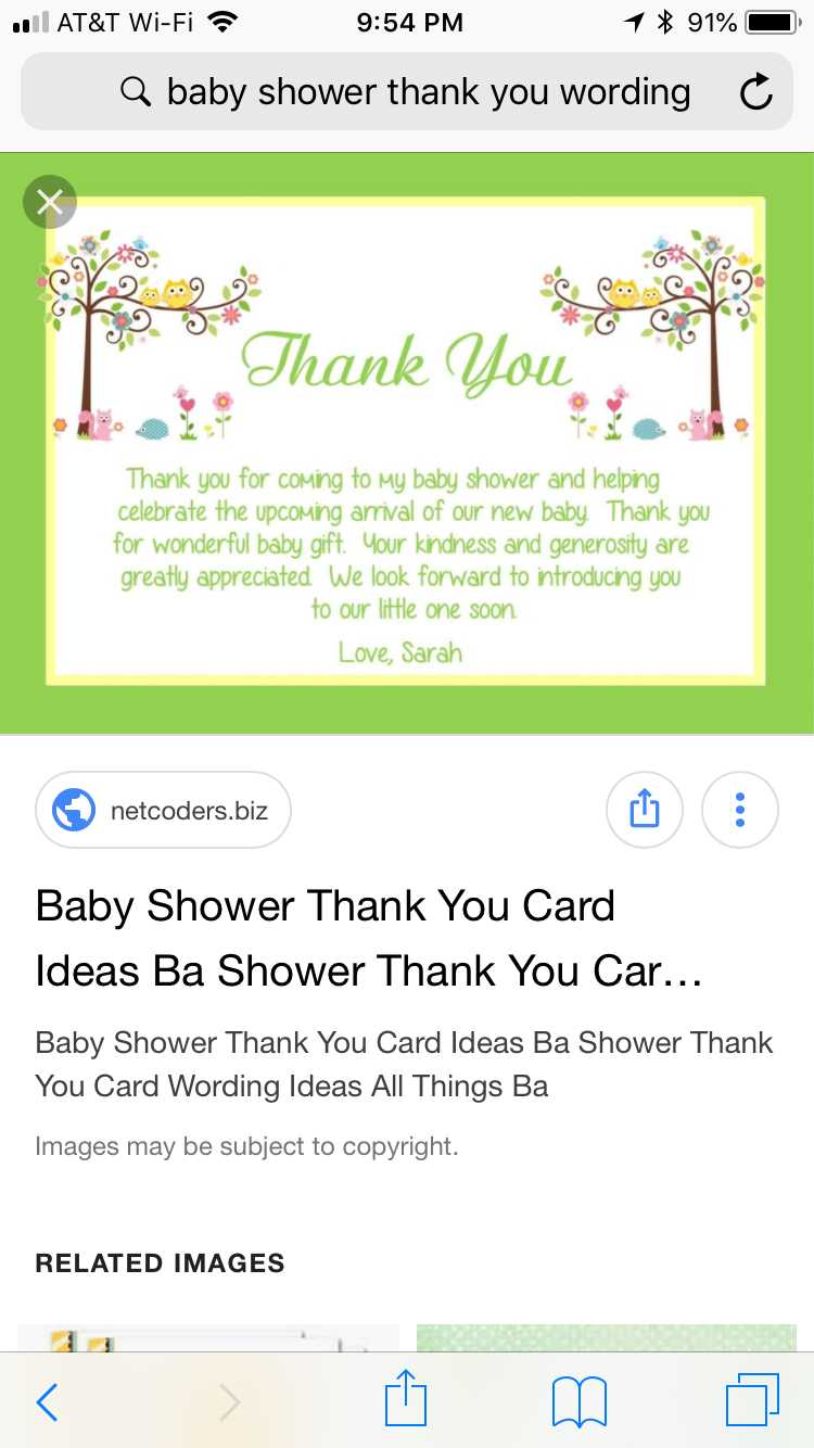 Baby Shower Thank You Cards – July 2018 Babies | Forums Intended For Template For Baby Shower Thank You Cards