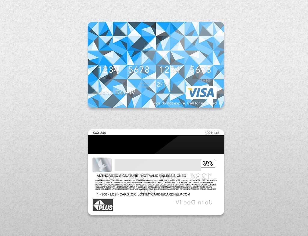 Bank Card Psd Template On Behance With Regard To Credit Card Templates For Sale