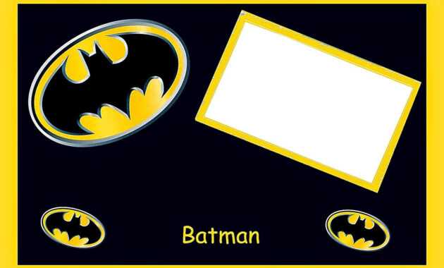 Batman Birthday: Free Printable Cards Or Invitations. - Oh for Batman Birthday Card Template