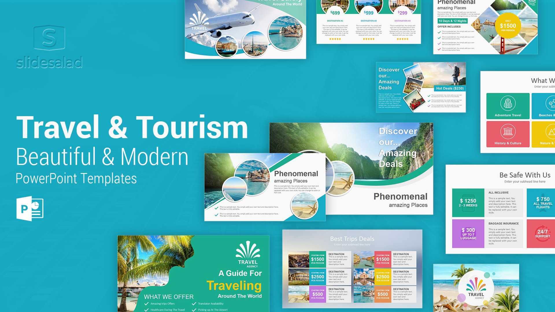 Best Modern Powerpoint Templates For 2020 – Slidesalad Pertaining To Tourism Powerpoint Template