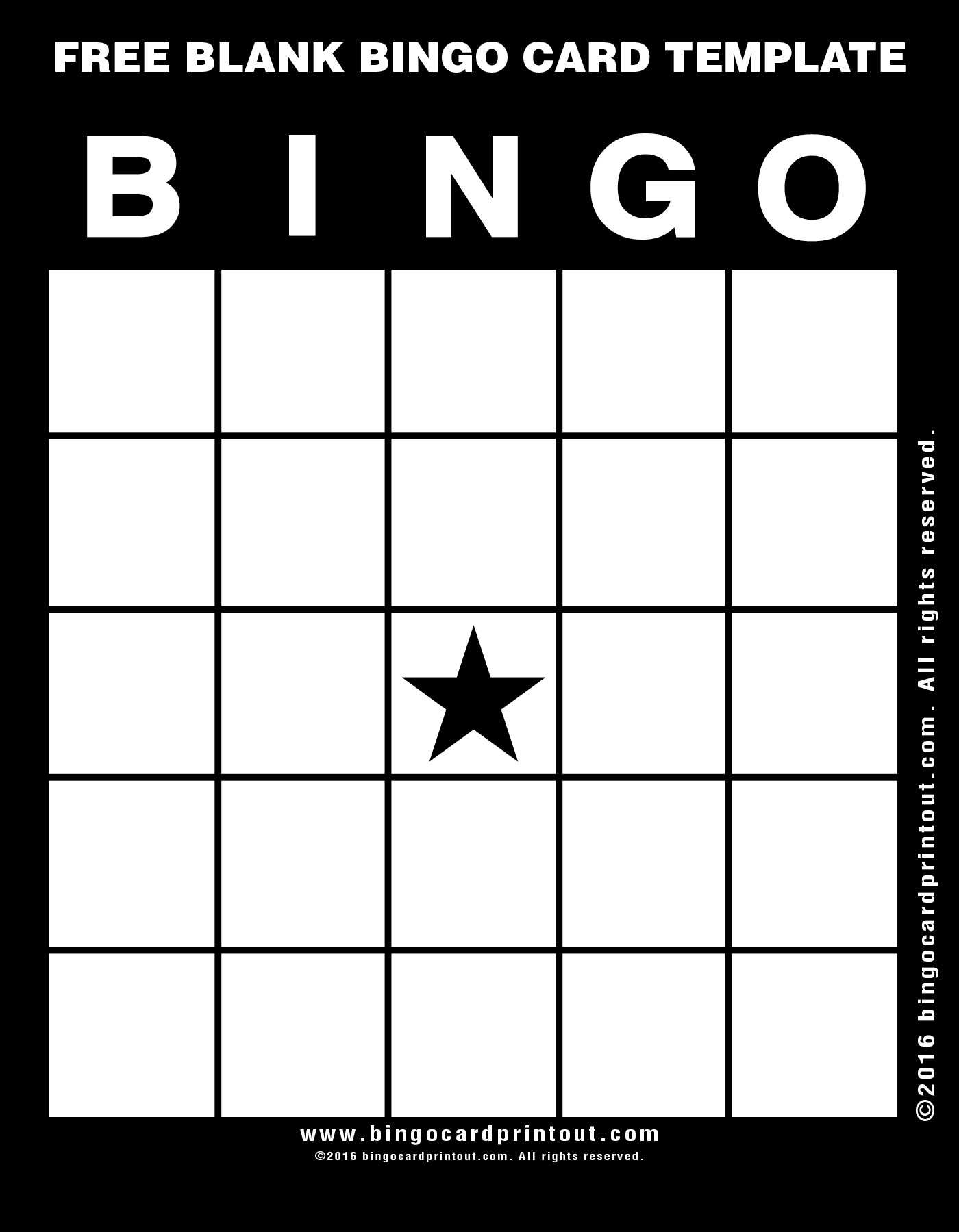 Bingo Template Free ] – Blank Bingo Template 15 Free Psd Intended For Bingo Card Template Word