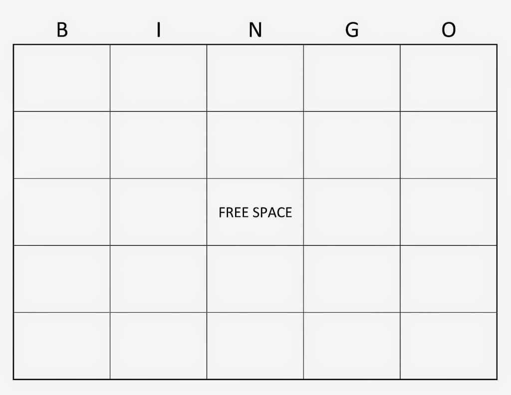 Blank Bingo Template Word | Sample Cv English Resume Inside Bingo Card Template Word