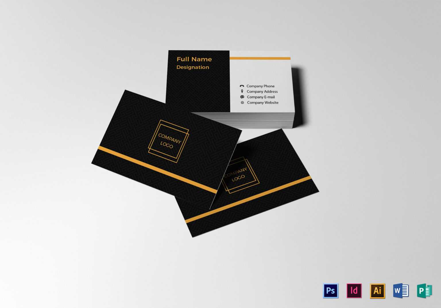 free plain business card templates printable