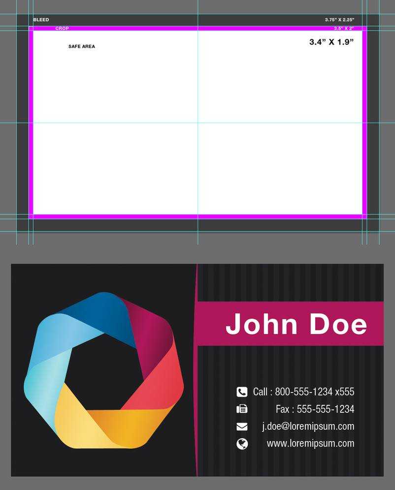 Blank Business Card Template Psdxxdigipxx On Deviantart Inside Photoshop Business Card Template With Bleed