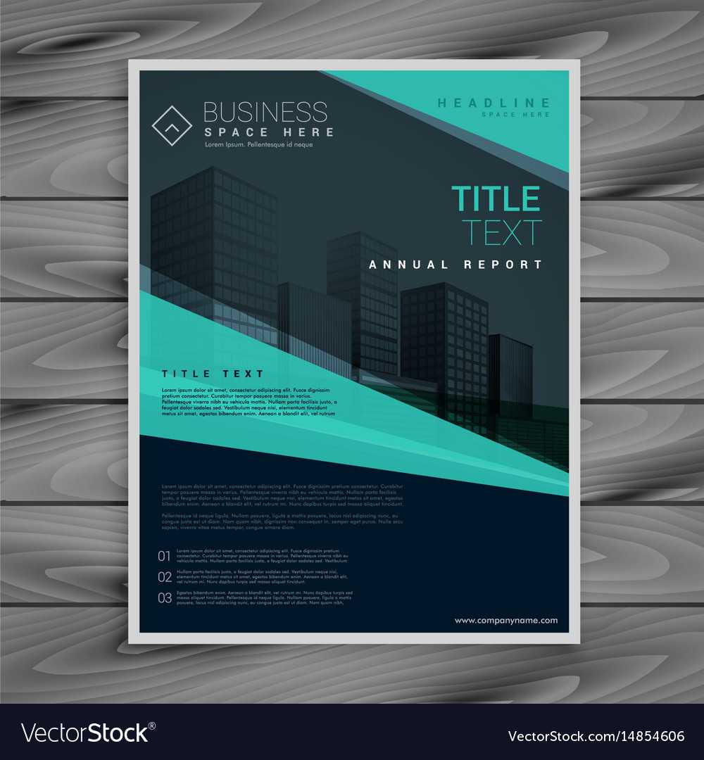 Blue Professional Brochure Design Template Inside Professional Brochure Design Templates