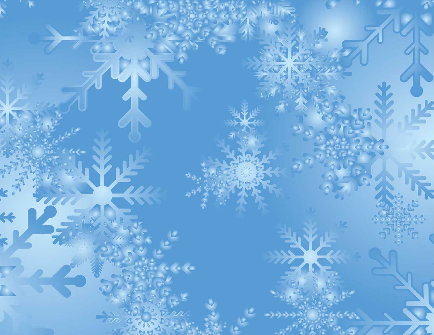 Blue Snowflake Quality Backgrounds For Powerpoint Templates Within Snow Powerpoint Template