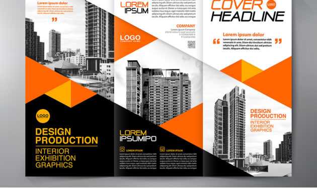 Brochure 3 Fold Flyer Design A4 Template inside E Brochure Design Templates