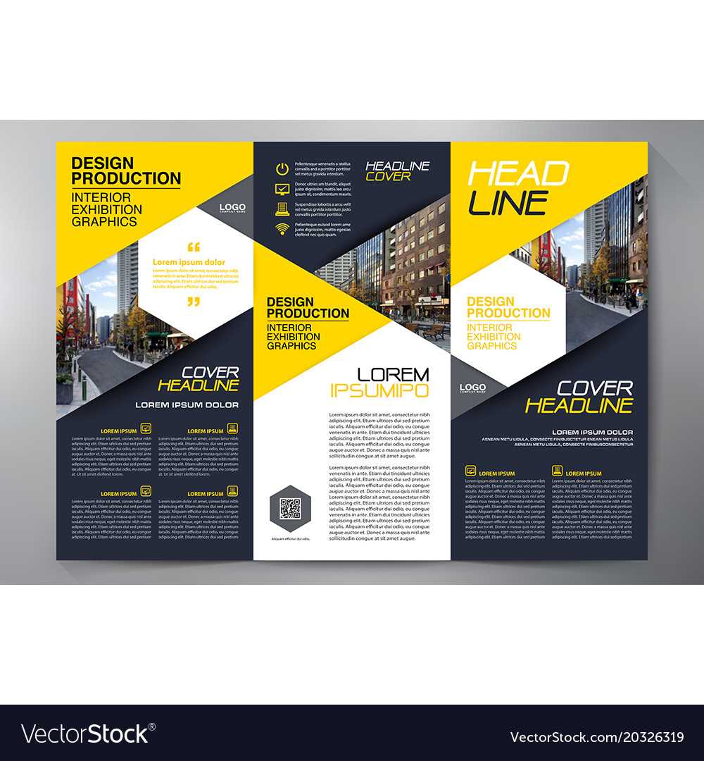 Brochure 3 Fold Flyer Design A4 Template Within E Brochure Design Templates