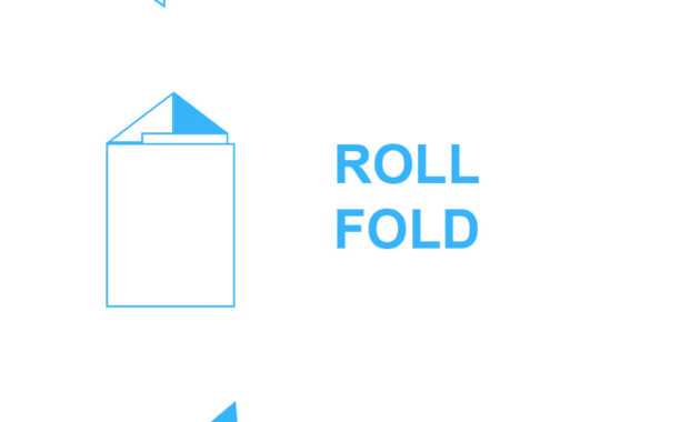 Brochure Folds &amp; Free Templates - Mountain View Printing throughout Brochure Folding Templates