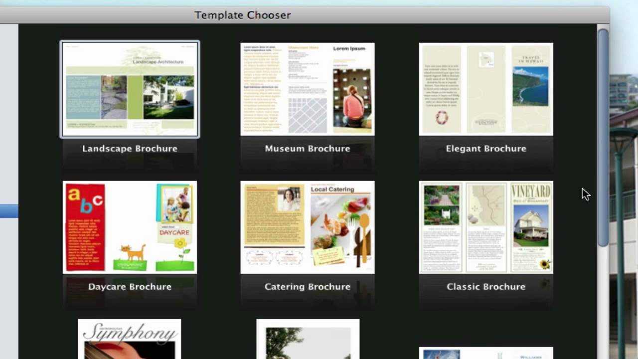 Brochure Template For Mac Best Of How To Make A Flyer On A With Mac Brochure Templates