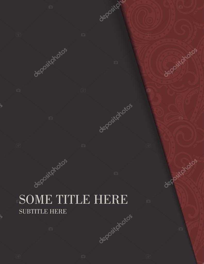 Brochure Template, Letter Size Background Vector — Stock Regarding Letter Size Brochure Template