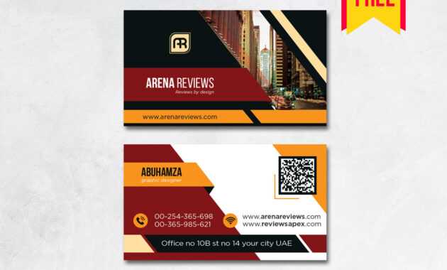 Building Business Card Design Psd - Free Download | Arenareviews throughout Visiting Card Templates Download