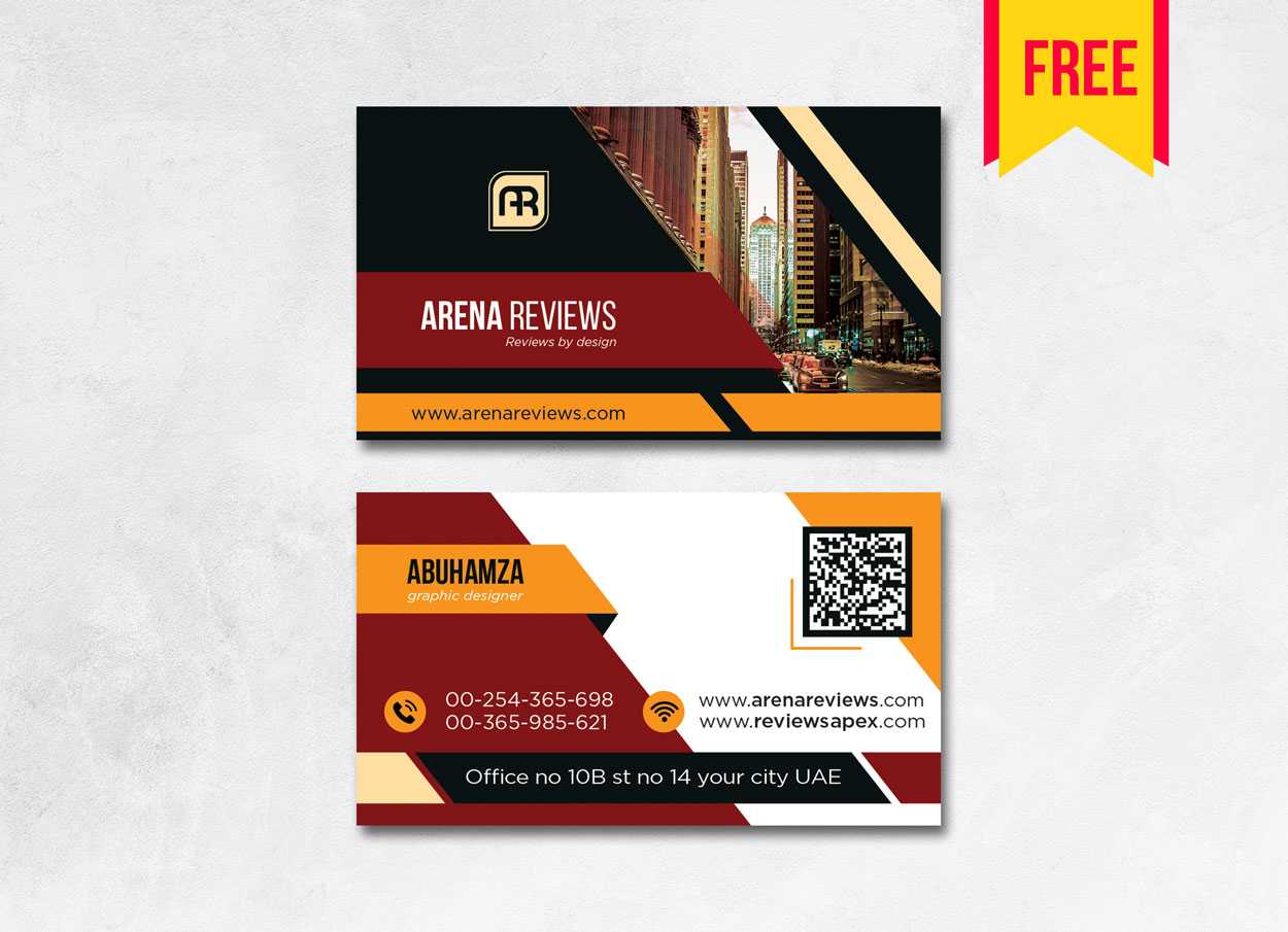 Building Business Card Design Psd - Free Download | Arenareviews With Name Card Design Template Psd