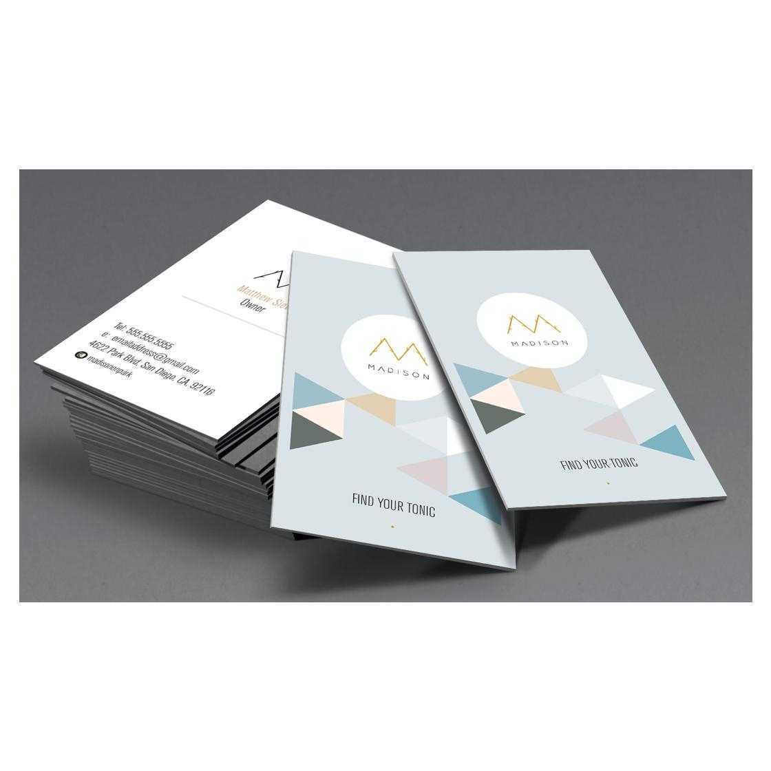 Business Card Design | Custom Online Business Cards With Generic Business Card Template