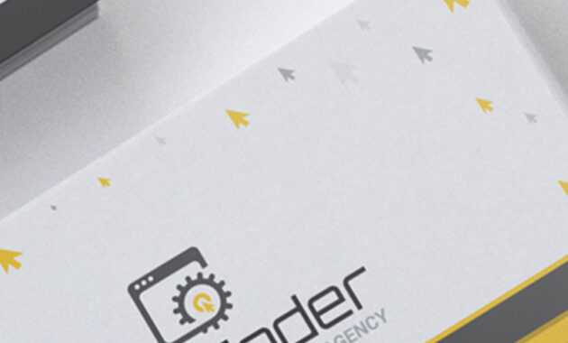 Business Card Design For Web Design And Developer Psd Template intended for Web Design Business Cards Templates