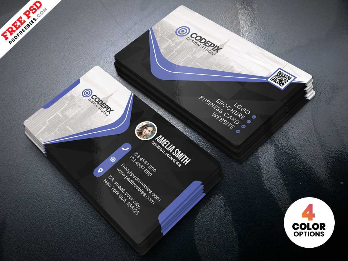 Business Card Psd Templatepsd Freebies On Dribbble In Calling Card Psd Template