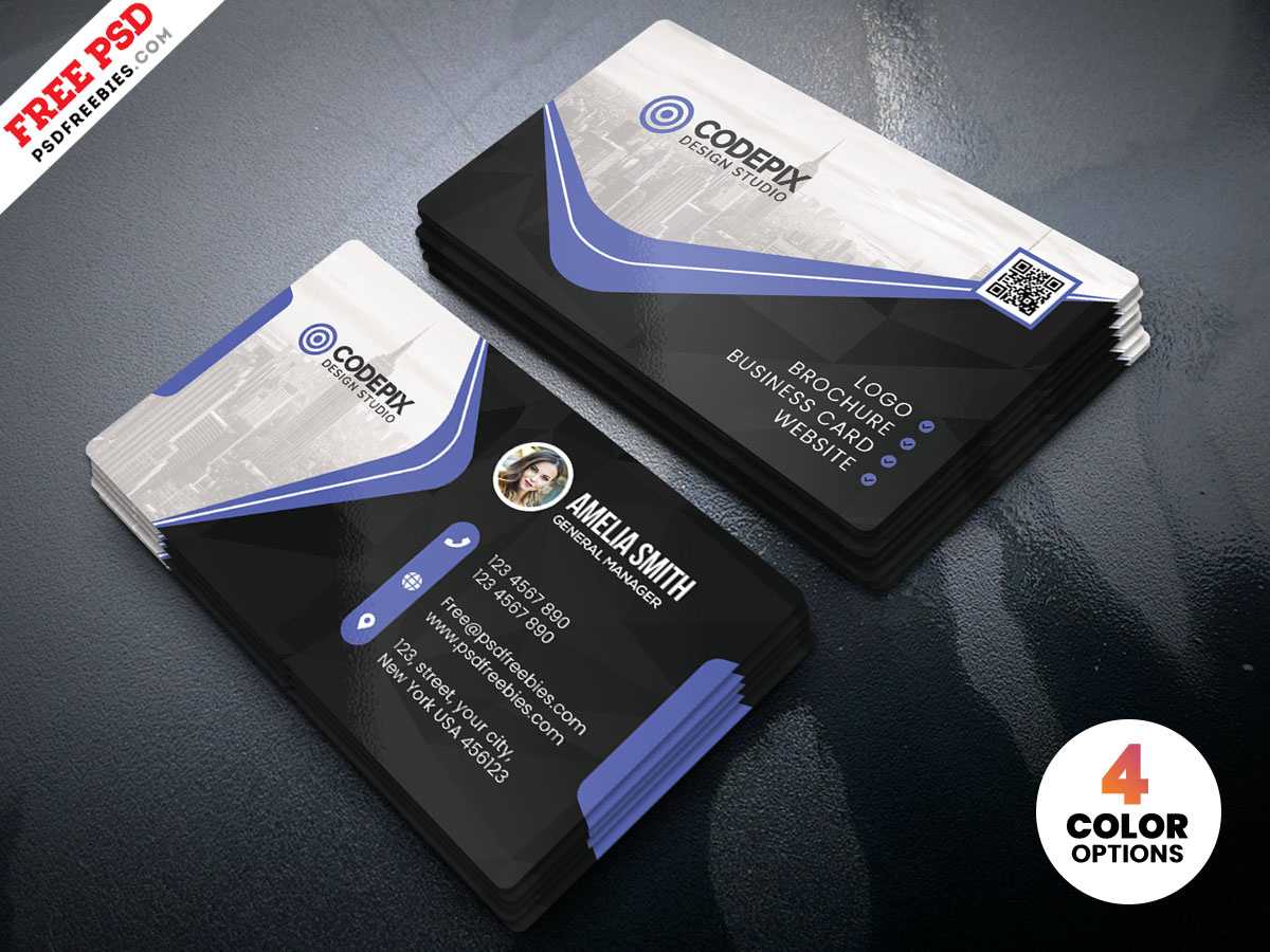 Business Card Psd Templatepsd Freebies On Dribbble Throughout Visiting Card Psd Template