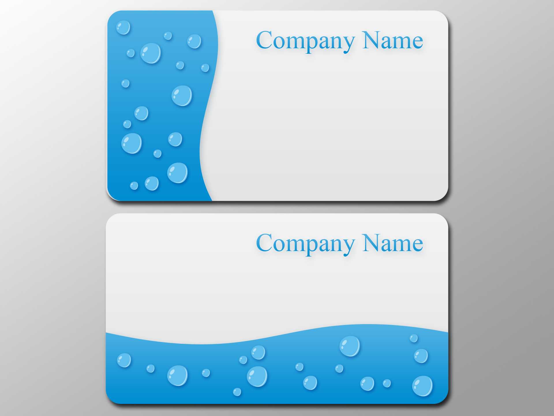 Business Card Template Photoshop – Blank Business Card With Plain Business Card Template