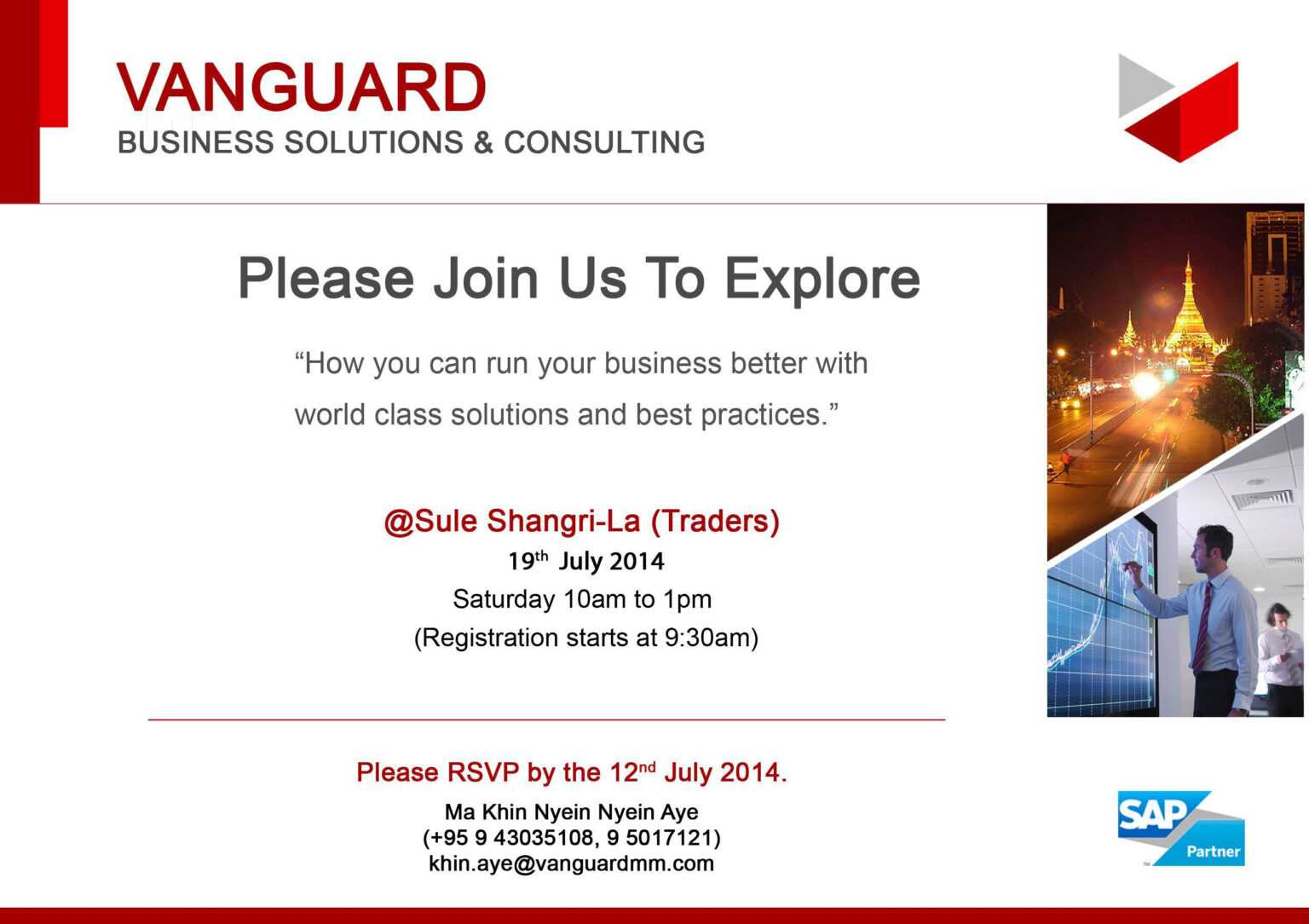Business Invitations : Business Invitation Card – Card in Seminar