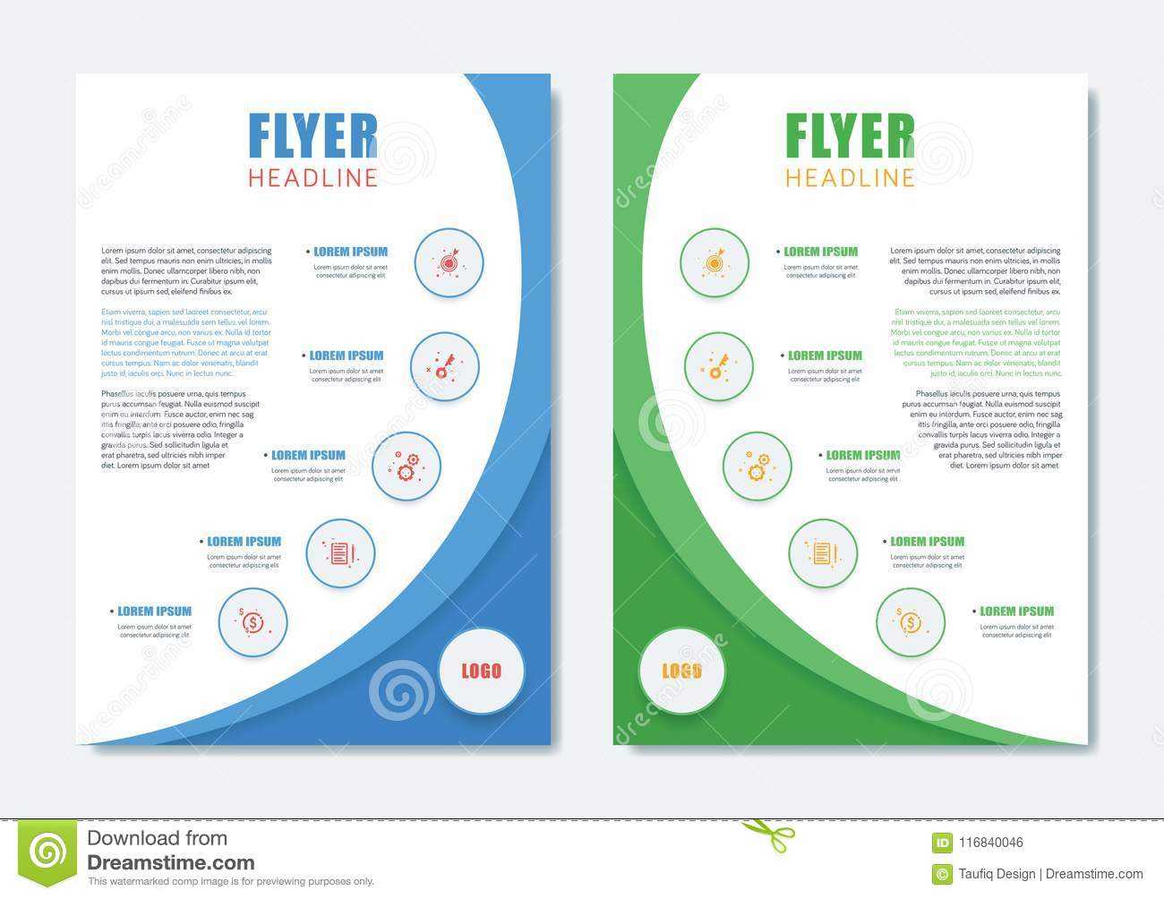 Business Modern Brochure Template. Minimalist Clean Flyer In Cleaning Brochure Templates Free