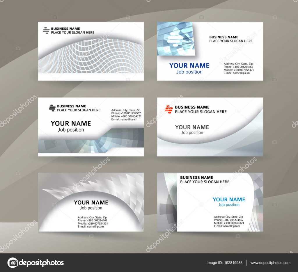 Businness Card Template Horizontal Banner Background Metal For One Sided Brochure Template