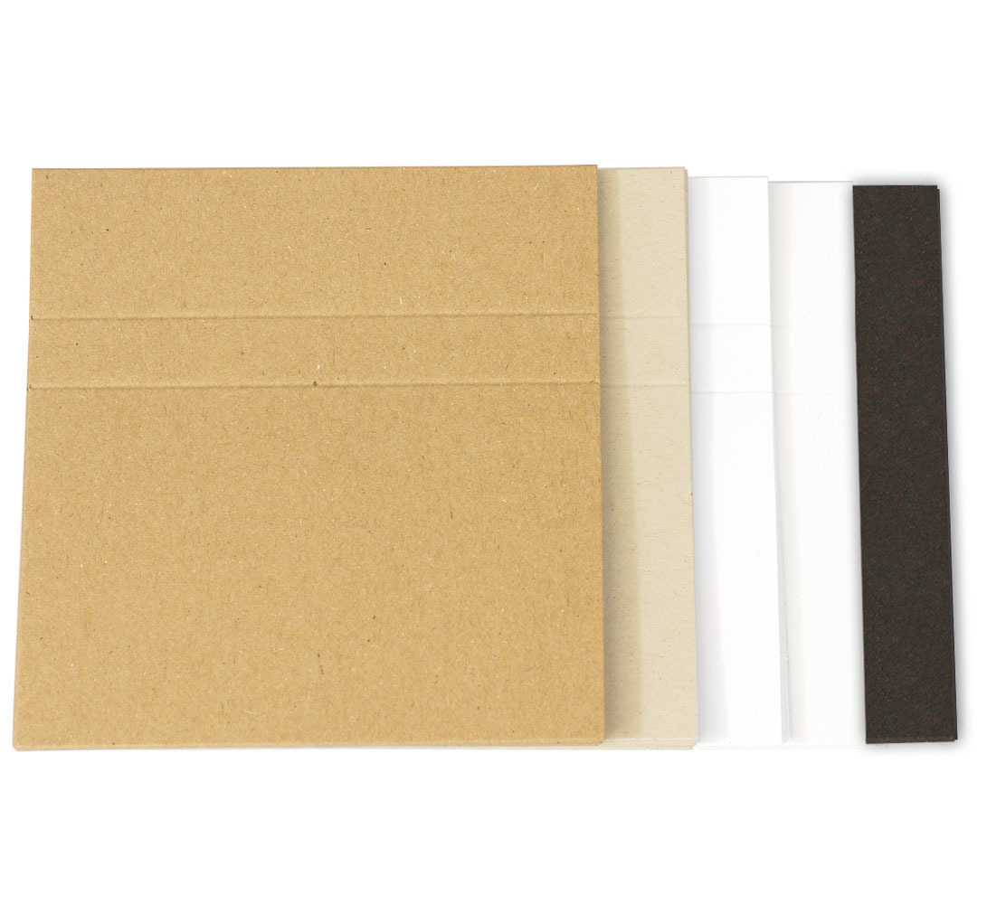 Cassette Case Blank J Cards – Brown Manila, Natural Recycled With Cassette J Card Template